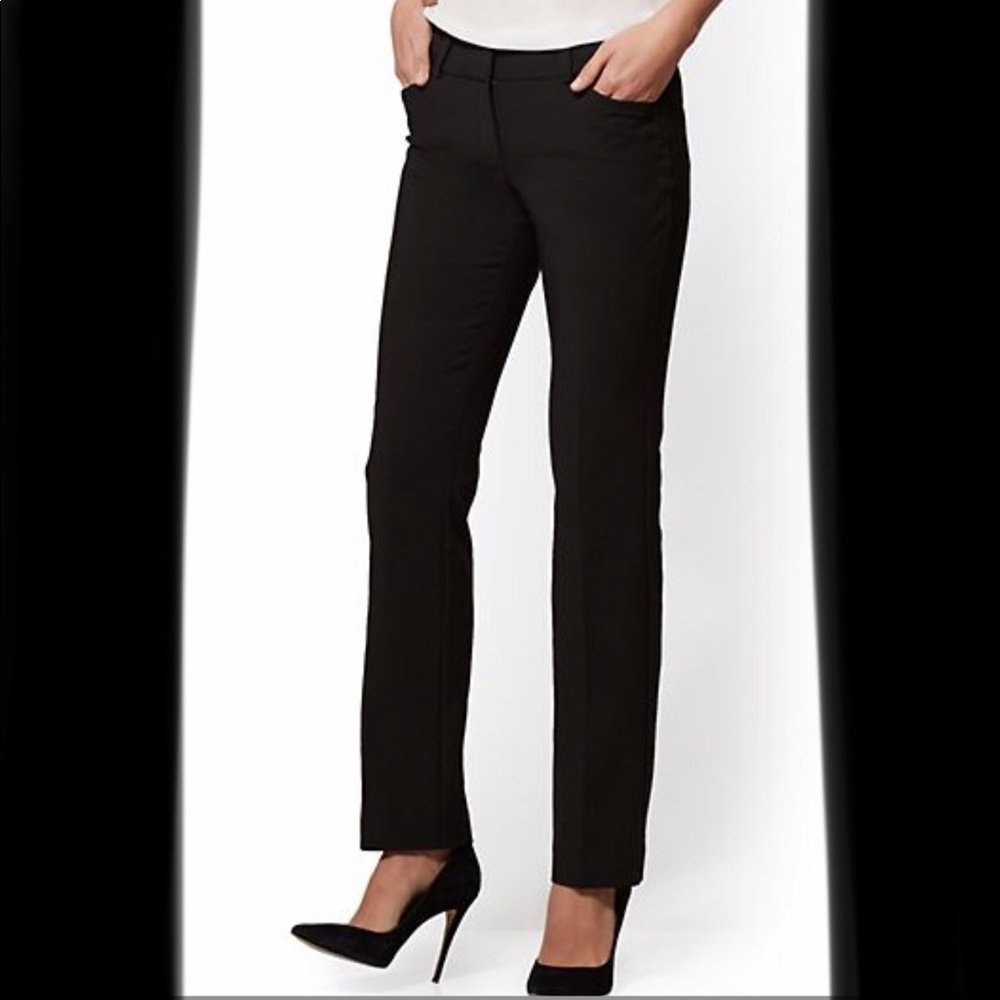 Size 6 NY&Co Straight Leg Pants